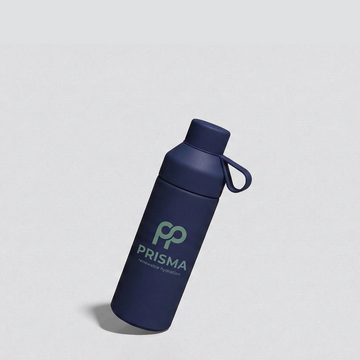 A waterbottle with a logo